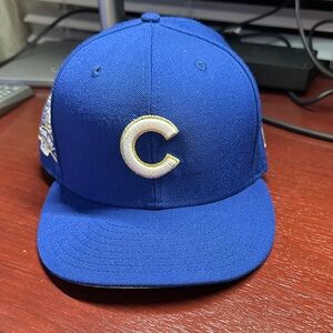 Cubs Royal Blue Hat/ Gold Accents with White C Logo